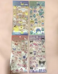 新品 正規品 サンリオ クリアキャンディシール 4個セット