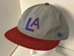 アメリカンニードル/帽子/LA/キャップ/グレー/ストラップバック/ロサンゼルス