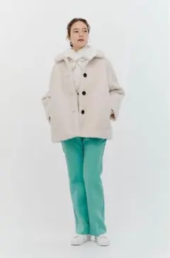 yori トリプルクロスブーツカットパンツ 38のサムネイル