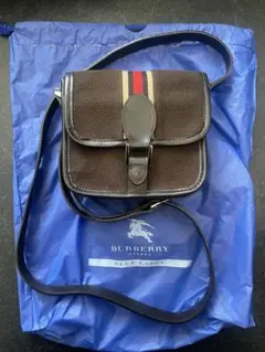BURBERRY ブラウンショルダーバッグ