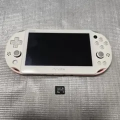 極美品 sony psvita pch 2000 ライトピンク ホワイト