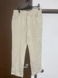 EDWIN TENCEL ベージュ スリムフィットパンツ