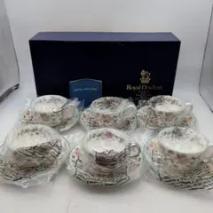 【新品未使用】 MINTON ミントン ハドンホール カップ&ソーサー 6客