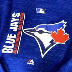 BLUE JAYS Majestic ハーフジップ トレーナー