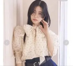 2025年最新】Lily Brown オーガンザボウタイブラウスの人気