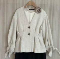 ZARAツイードフォーマルジャケット