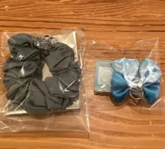 名探偵コナン　萩原千速　チャーム付きネームバッジ　横溝重悟　コレクタブルヘアゴム