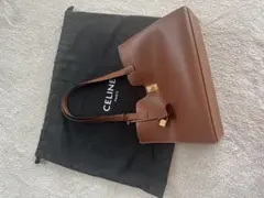 CELINE セーズ16 ブラウン トートバッグ 保存袋付き