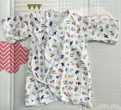 未使用✨ベビー コンビ肌着 50-60 綿100% 新生児 春夏 男の子 日本製