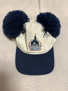 ディズニー ミッキー 耳付きキャップ