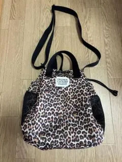 FREDRIK PACKERS レオパード柄ショルダーバッグ