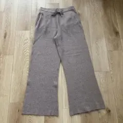 XLサイズ UNIQLO ウォッシャブルニットリブパンツ