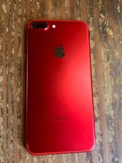 iPhone 7 Plus 128GB レッド 電池新品 SIMフリー 状態極上