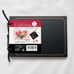 セリア　スクラップブック　アルバム　B6　写真収納　黒台紙　サイン帳 推し活