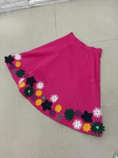 (K12686）Chesty　チェスティ フラワーモチーフスカート　0