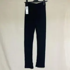 新品　GU ジーユー　レースレギンスパンツ　ブラック　Sサイズ