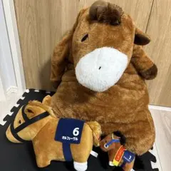 競馬 ぬいぐるみ 3点セット オルフェーヴル