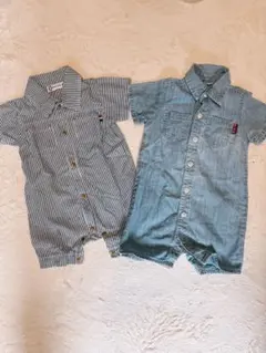 ロンパース2点セット 70cm 80cm