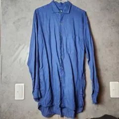 GAP メンズ 長袖シャツ ブルー 90s old GAP