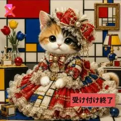 フラットポーチ♥オーダー受け付けページ♥ファッション誌風にゃんこ