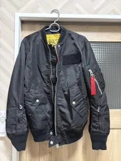 DIESEL MA-1フライトジャケット ブラック