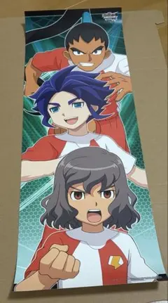 バダップ　エスカバ　ミストレ　スティックポスター　イナズマイレブン　キャラポス バダップ エスカバ ミストレ スティックポスター イナズマイレブン