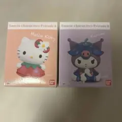 Sanrio characters Friends3 ハローキティ 쿠로미 2종
