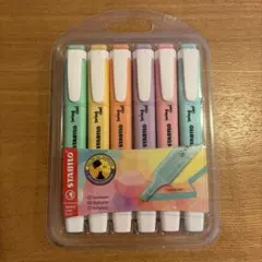 スタビロ 蛍光ペン 6本セットのサムネイル