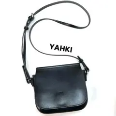 美品✨ YAHKI W FACE レザー マイクロミニクロスボディバッグ - メルカリ