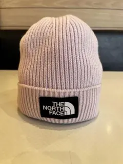 THE NORTH FACE ボックスロゴ ビーニー ピンク系