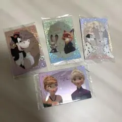 ディズニー キャラクターズ カード 4枚セット