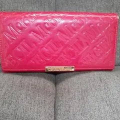 CECIL McBEE 長財布 エナメル ピンクのサムネイル