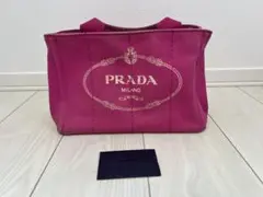 PRADA カナパ S ピンク トートバッグ