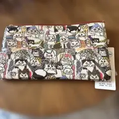 新品 Manhattaner's 猫柄 長財布のサムネイル
