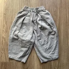 グレー コットンバルーンパンツ 90cm