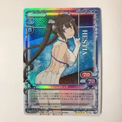 プレシャスメモリーズ プレメモ ダンまち ヘスティア SR ホロ 02-002