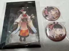 鬼滅の刃 栗花落カナヲ 午年 アクスタ 缶バッジ