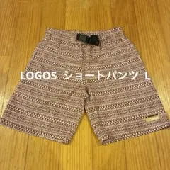 LOGOS ロゴス ひざ上丈ショートパンツ　Lサイズのサムネイル
