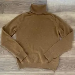 美品 ユニクロ カシミヤ100% タートルネックニット セーター UNIQLO
