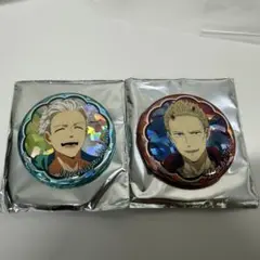 【ウィンブレ】梅宮 柊登馬一 バースデーイラスト ホログラム缶バッジ 2点セット