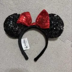 上海ディズニー　ミニーマウスカチューシャ