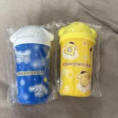 シナモロール＆ポムポムプリン 蓋付きカップ タンブラー