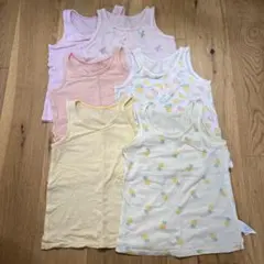 ユニクロ　肌着　タンクトップ　6枚セット 100cm