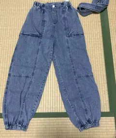 ラブトキシック(Lovetoxic)【LTXC】サス付ルーズジョグパンツ　150