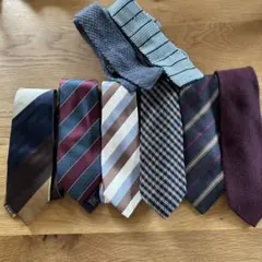 ネクタイ まとめ売り 8本セット　タカキューのサムネイル