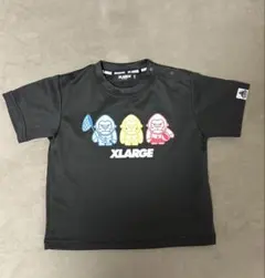 XLARGE KIDS ゴリラプリント Tシャツ ブラックのサムネイル