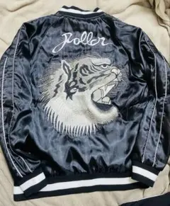 ROLLING CRADLE スカジャン タイガー サイズM リバーシブル ROLLING CRADLE - CYCLO-TIGER SUKAJAN | DOLL