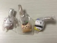ちいかわ　寿司　フィギュアキーホルダー ハチワレ　くりまん　ちいかわ