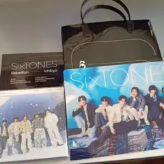 Six TONES 最新シングル　一秒/Rebellion 初回盤A 特典付
