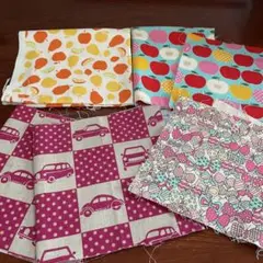 レトロ可愛いはぎれ りんご フルーツ